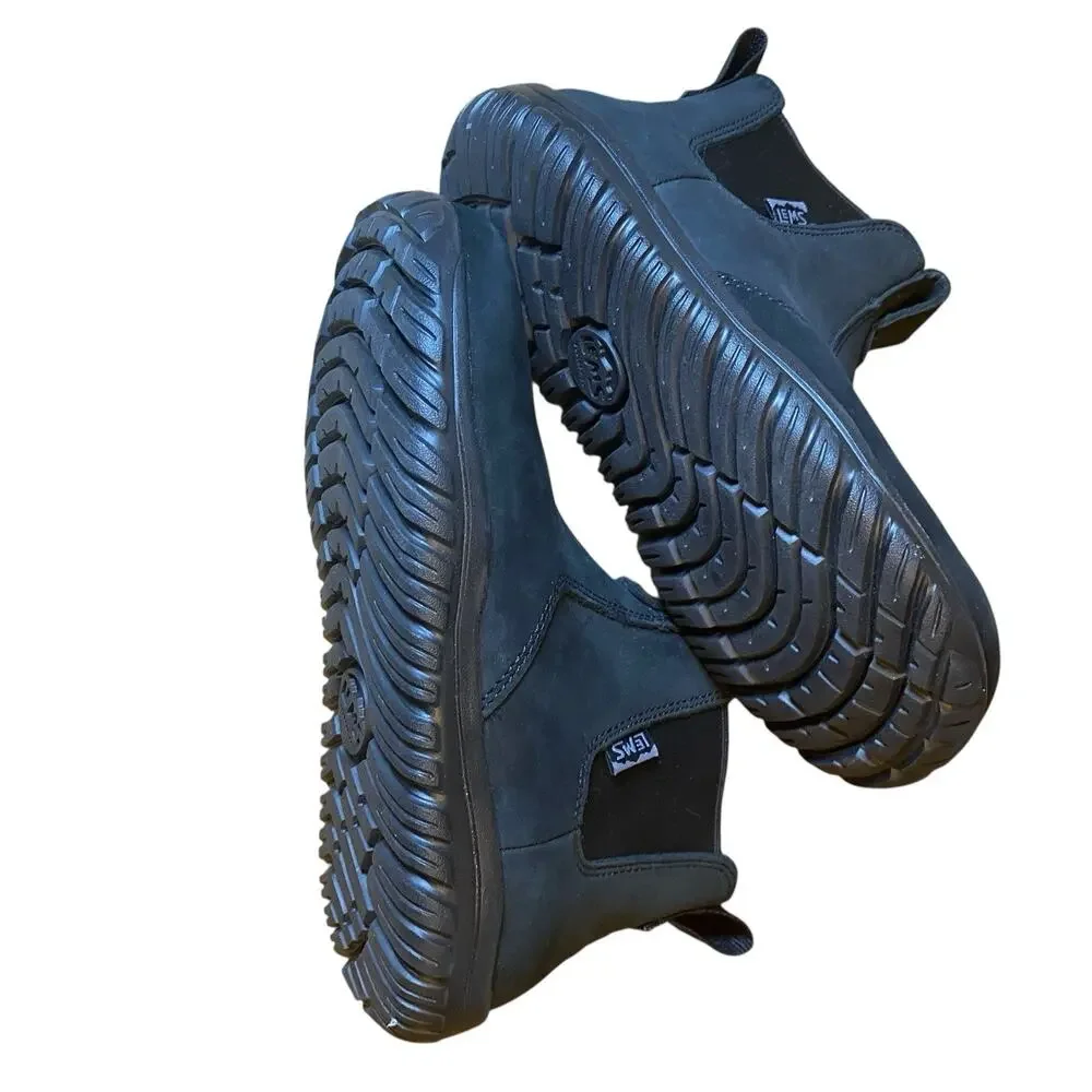 LEMS 400 Chelsea Suede Waterproof Boots Unisex Size M 4.5 /W6 Obsidian - Picture 9 of 16